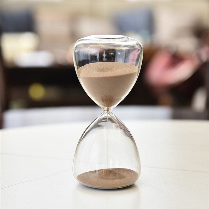 北欧家居彩色玻璃沙漏计时器15分钟创意沙漏复古桌面摆件新居送礼