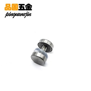 304不锈钢实心双头广告钉装饰镜钉夹板钉亚克力玻璃支撑 相框固定