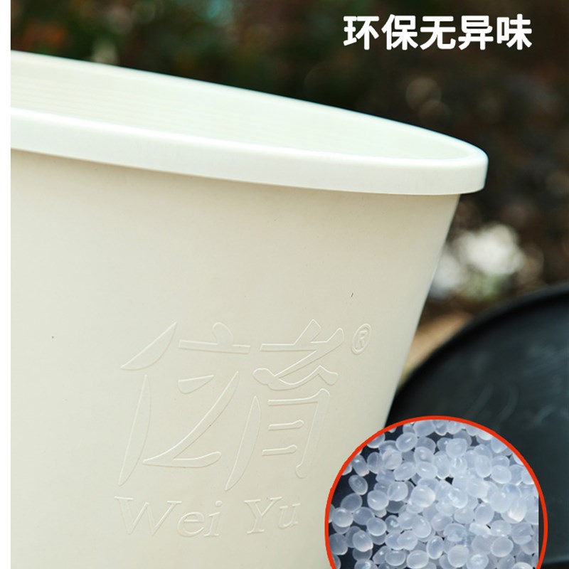 小果汀简约塑料硬质透气加厚镂空6加仑绣球蓝莓无花果树绿植盆栽