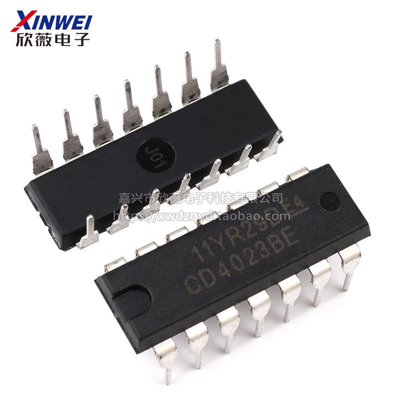 CD4001 HEF4002 4011 4012 4013 4023 4024 4025BE芯片直插贴片IC
