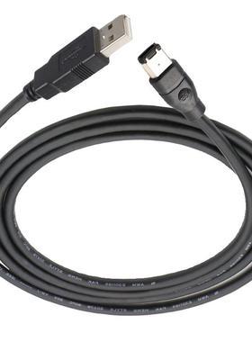 标准铜线IEEE400 1394 Firewire USB AM转6P线USB转1394声卡连接