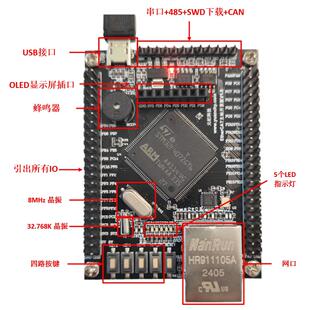 开源学习板 主站开发板 基于STM32F407 EtherCAT