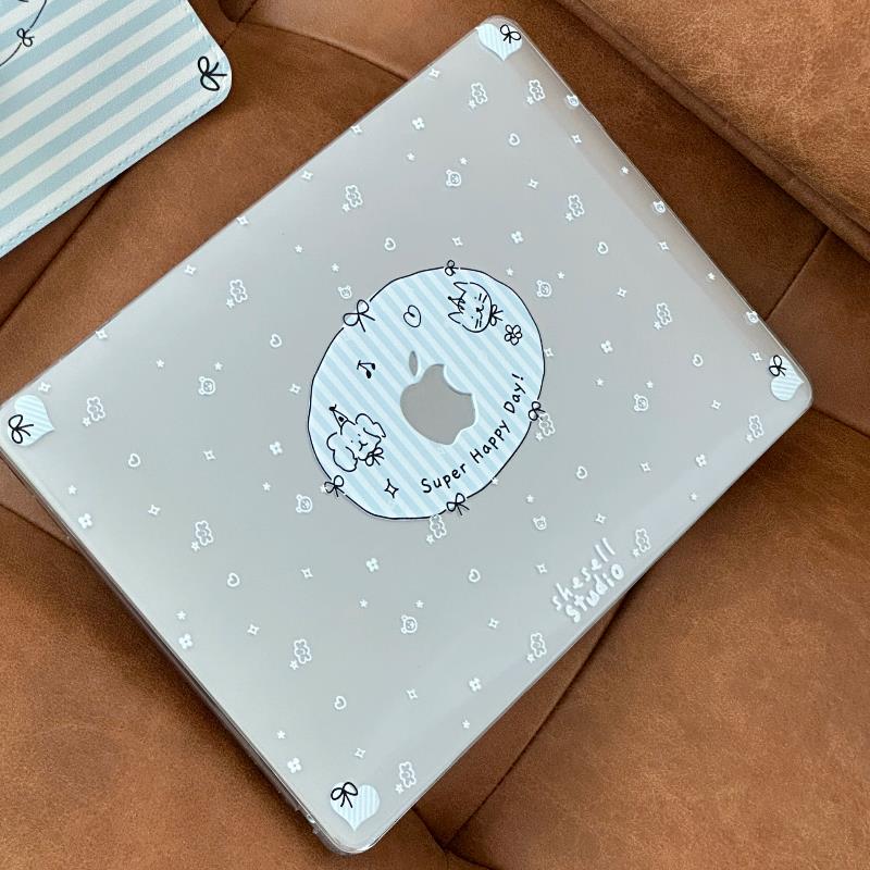 Shesell「Baby蓝」满天星Macbook电脑保护壳13寸air保护套pro新款M3防画 划防刮14寸硬壳