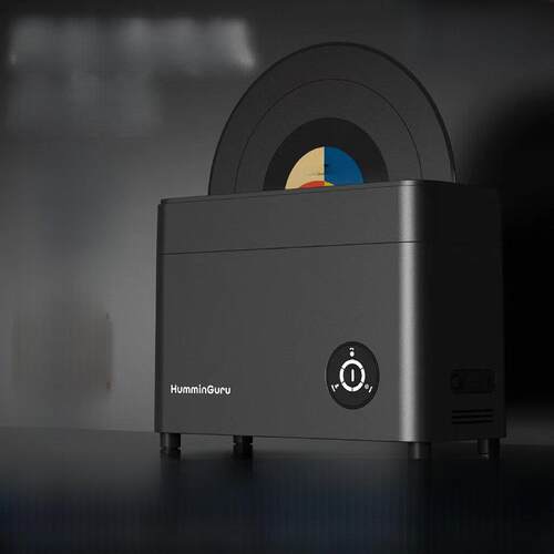 HumminGuru NOVA超声波黑胶唱片清洗机5分钟全自动清洁风干洗碟机
