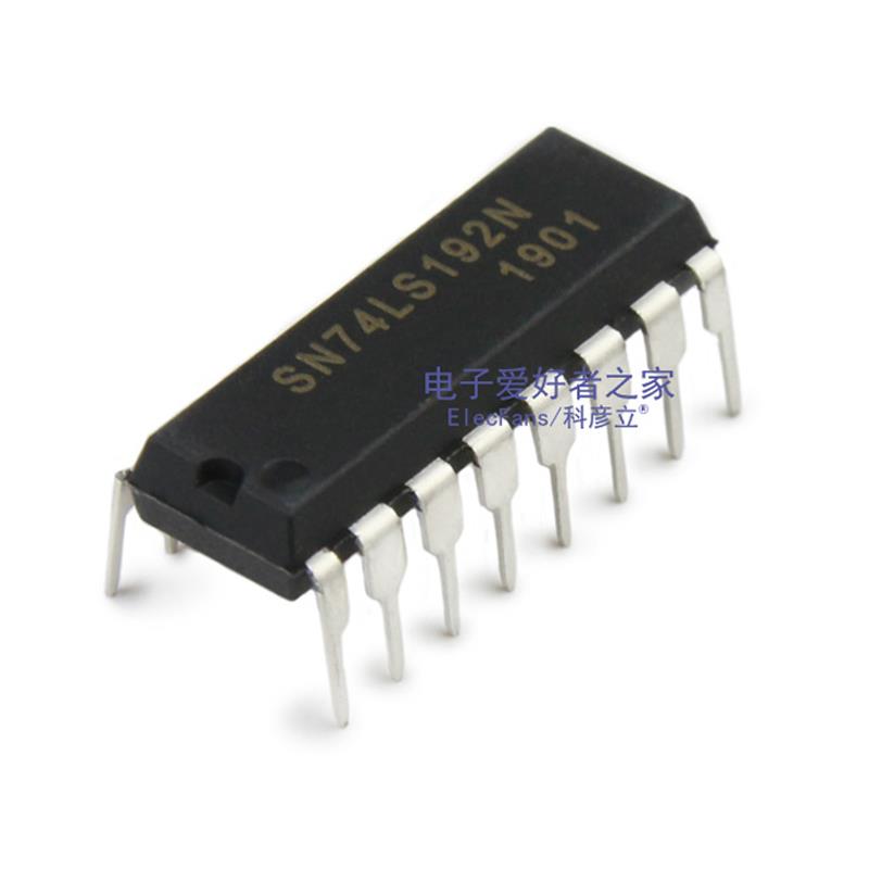 原装74LS192 直插DIP-16 可预置BCD双时钟可逆计数器SN74LS192N