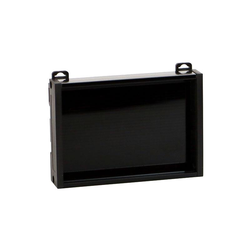 PDM72薄侧板窄PCB外壳端子台支架DIN35导轨安装壳塑胶模组架72mm