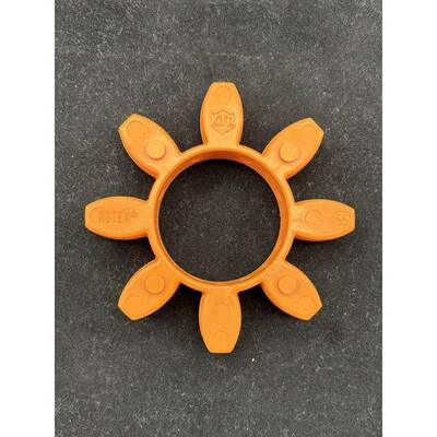 Ktr Rotex耦合缓冲垫192428384248556575减震垫橙色梅花弹性体