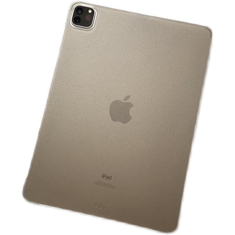 缺边2020年24适用iPad Pro11寸12.9寸2022磨砂透明外壳保护套吸笔超薄硬壳Air5无盖简约iPad十代13防弯曲后壳