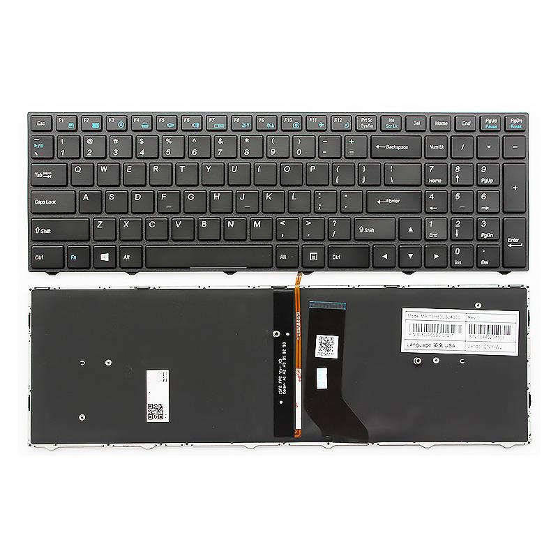 适用机械师M51 F57蓝天N650 N850 N855 N857 N950 N750 N957 键盘