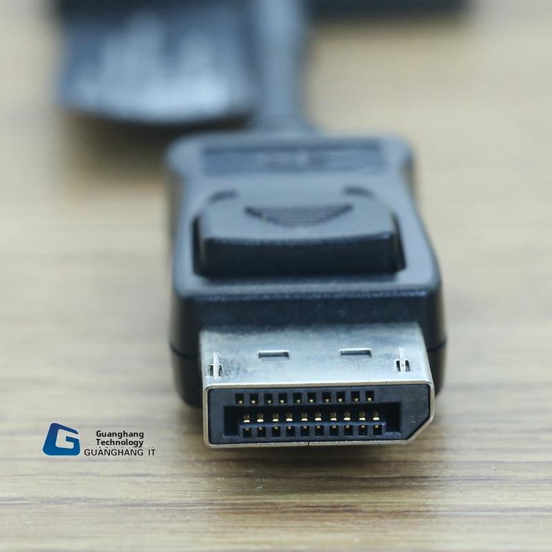 原装组装Dp到Dvi高清适配器电缆转换电缆计算机图形卡笔记本显示