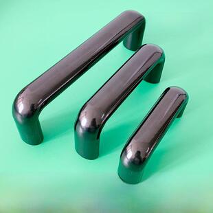 胶木椭圆柄胶木柄绝缘u形柄数控机床门把手90 120 180mm