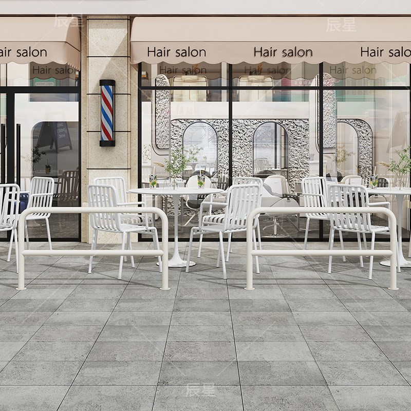 铁艺隔断防可围栏摆甜品面包店停车广告立式护栏移动隔离围挡外