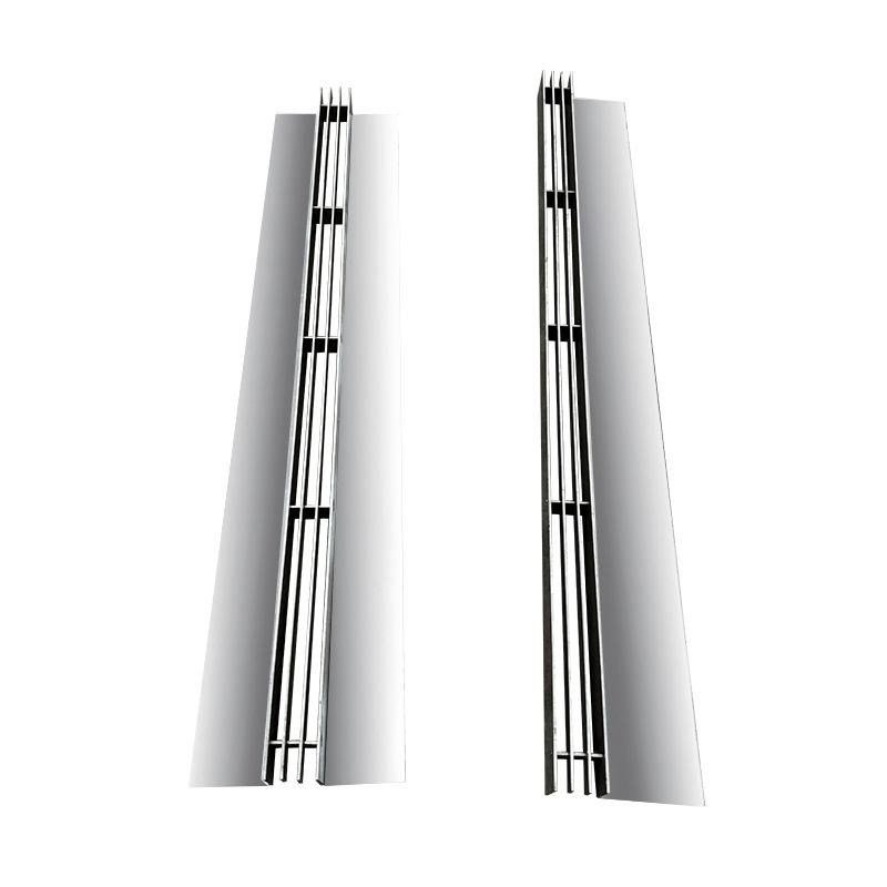 定制304不锈钢线性排水沟盖板U型槽缝隙式盖板厨房下水道阴沟水槽