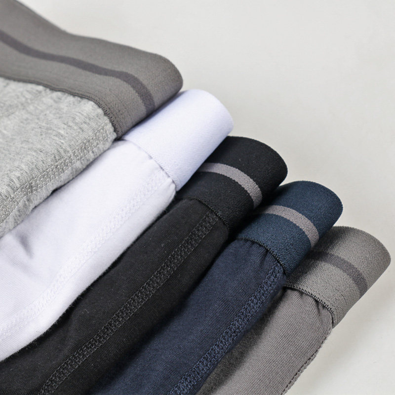 3件装透气男内裤青年三角裤纯棉大码底裤黑蓝灰白色不勒大腿裤头,女士内衣/男士内衣/家居服,男三角内裤,淘宝优惠券,粉丝福利购,淘宝优惠卷