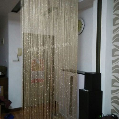 包邮加粗加密3米*3米银丝线帘  隔断帘 装饰帘 窗帘 门帘婚庆装饰