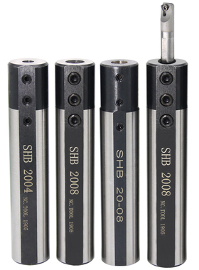 数控车床刀杆小孔防震刀套内孔车刀抗震镗孔车刀刀架刀座钨钢刀套