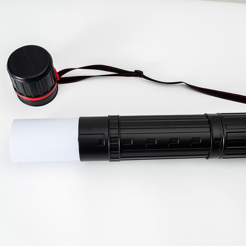 韩式装画筒纸筒宣纸字画的大号画桶收纳书法书画筒海报筒塑料防潮