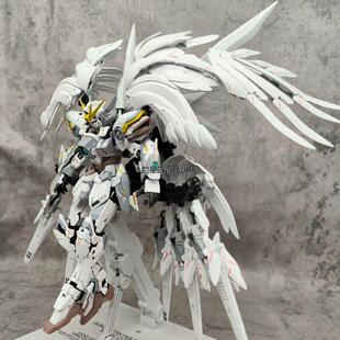 高达大班8827白雪姬飞翼fix样式1/100掉毛天使12根矮星炮模型玩具