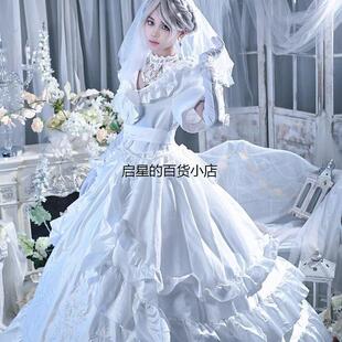 第五人格红夫人cos服应许之日cospaly溯洄系列奇珍时装婚纱套装女