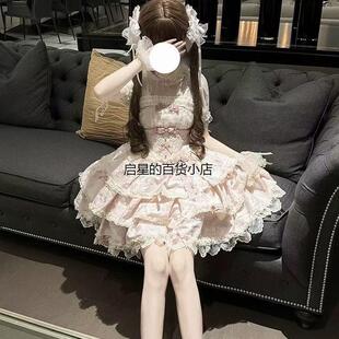 银月原创[芭蕾礼遇]lolita洋装芭蕾风Doll感日常连衣裙洛丽塔裙子