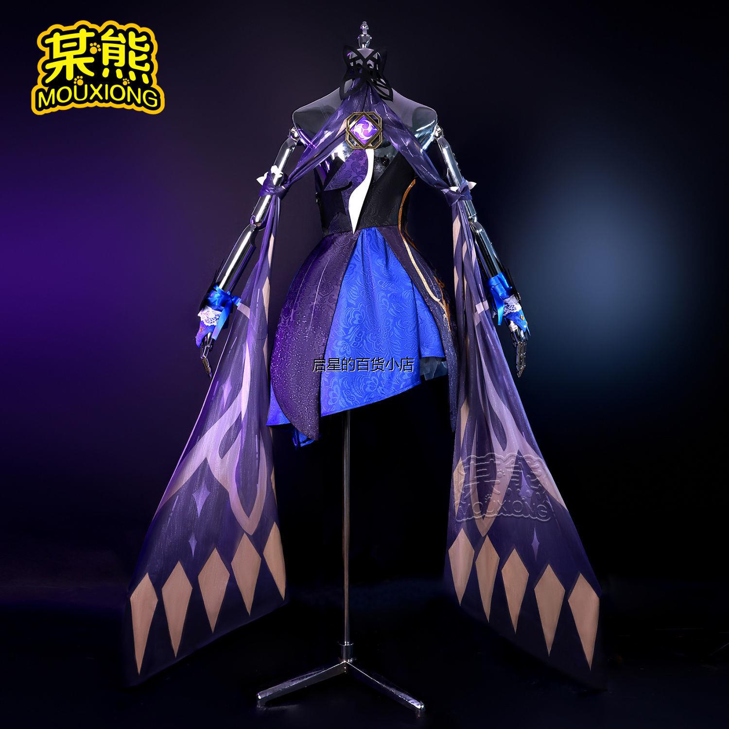 某熊原神cos服刻晴皮肤霓
