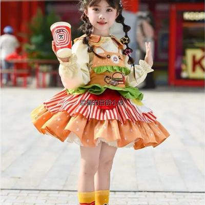 汉堡洛丽塔女童万圣节夏