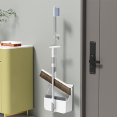 苕帚折叠扫把簸箕套装 家用笤帚大号撮箕软毛扫地神器组合不粘头发