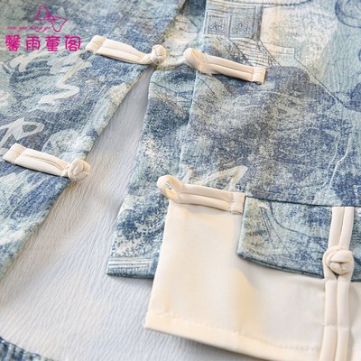 男童汉服新中式套装2025新款春秋季小少爷唐装儿童国风古装演出服