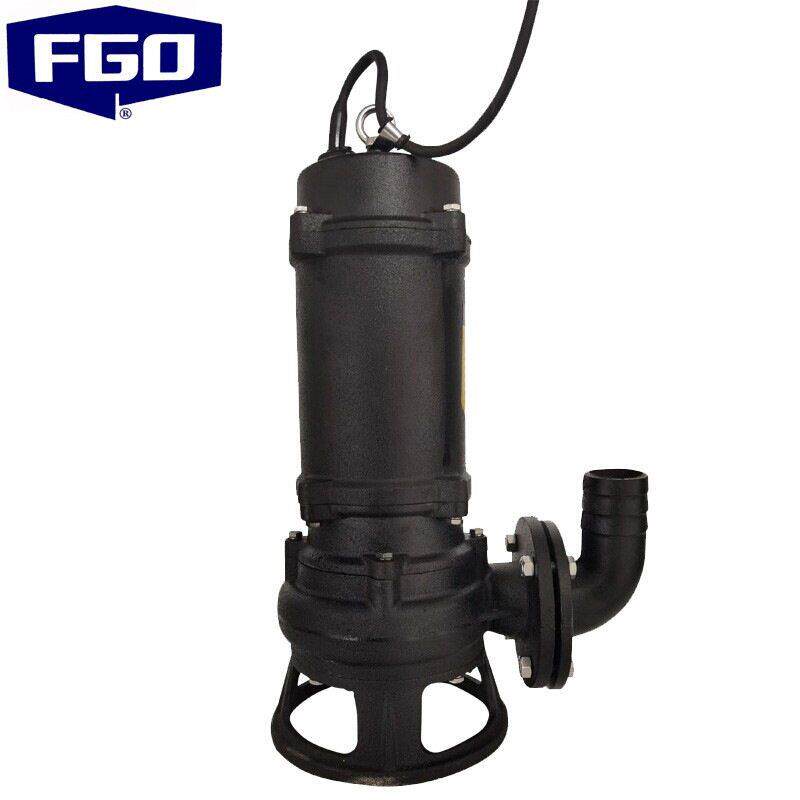 FGO耐温潜污泵氟橡胶密封+温轴承耐80-100度80V潜水泵