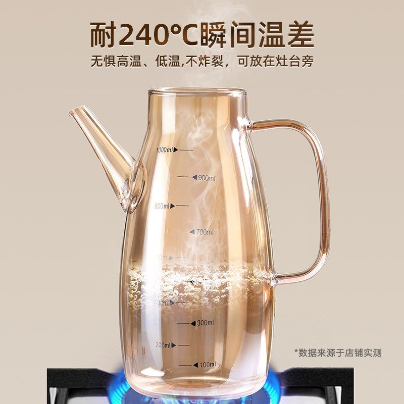 分酒器玻璃白酒倒家用大容量酒瓶高级感醒酒器带盖子二一斤装酒壶