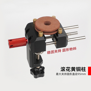 木工桌虎钳家用夹钳桌面工作台平口铝合金多功能迷你小型台虎桌钳