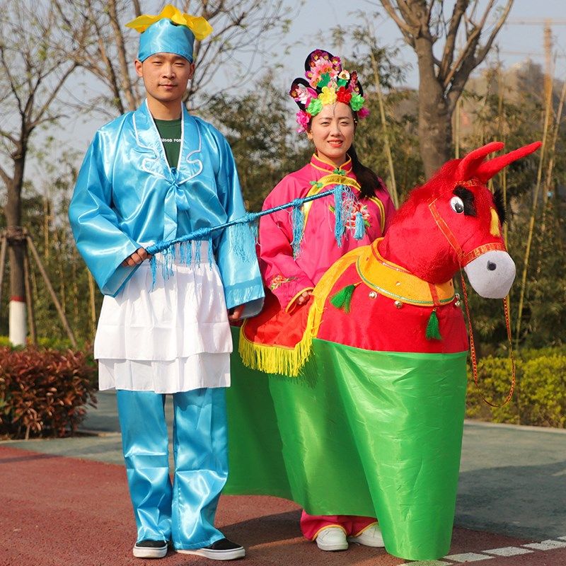 跑毛驴戏剧演出道具大小跑驴民俗舞台表演扭秧歌旱船闹元宵舞狮,特色手工艺,其他,淘宝优惠券,粉丝福利购,淘宝优惠卷