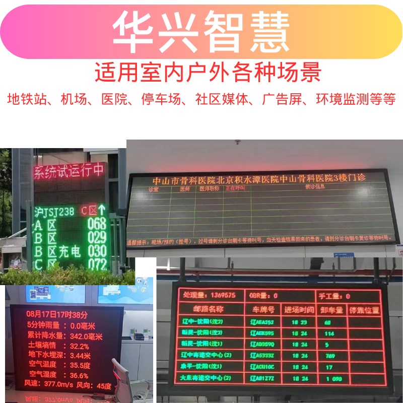 灵信XPLU全彩高刷二次发TCP网口G串口modbu组态LED屏控制卡
