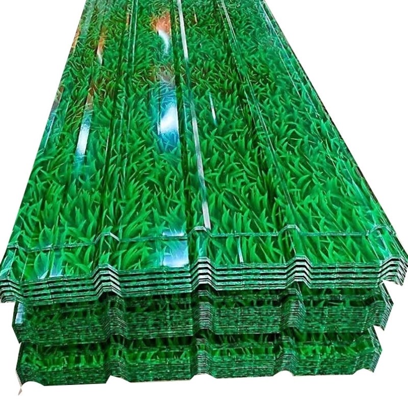 工孚彩钢瓦彩涂板工地围挡厂房建设铁皮瓦0.35单位米