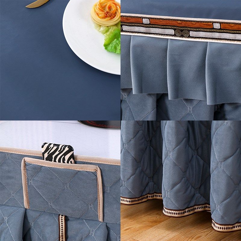 冬季烤火罩加厚面绒裙叉长方形电暖炉烤火被防水防油皮盖,居家布艺,烤火罩,淘宝优惠券,粉丝福利购,淘宝优惠卷