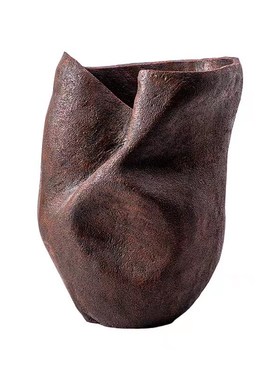 意式极简创意几何树脂鳞片软装售楼部餐桌面瓶器饰品