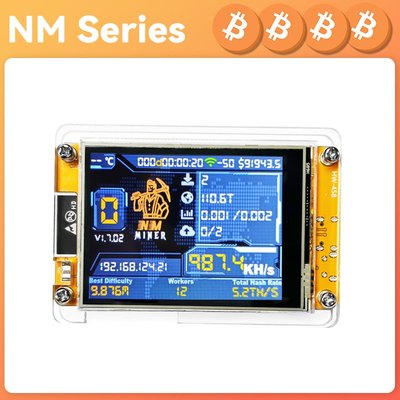 Bitcoin NerdMiner v2 Hashrate 1060KH/s ESP32 NMMiner btc