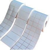 空白色干胶铜板条码 标签纸金富州 纸医院用输液吊瓶内盒胶袋打码