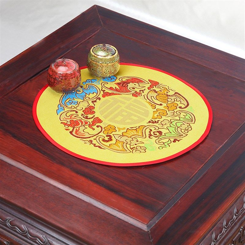 艺必旭新餐桌布艺垫杯垫隔热垫防烫茶几垫玄关瓶垫定制,居家布艺,餐垫,淘宝优惠券,粉丝福利购,淘宝优惠卷