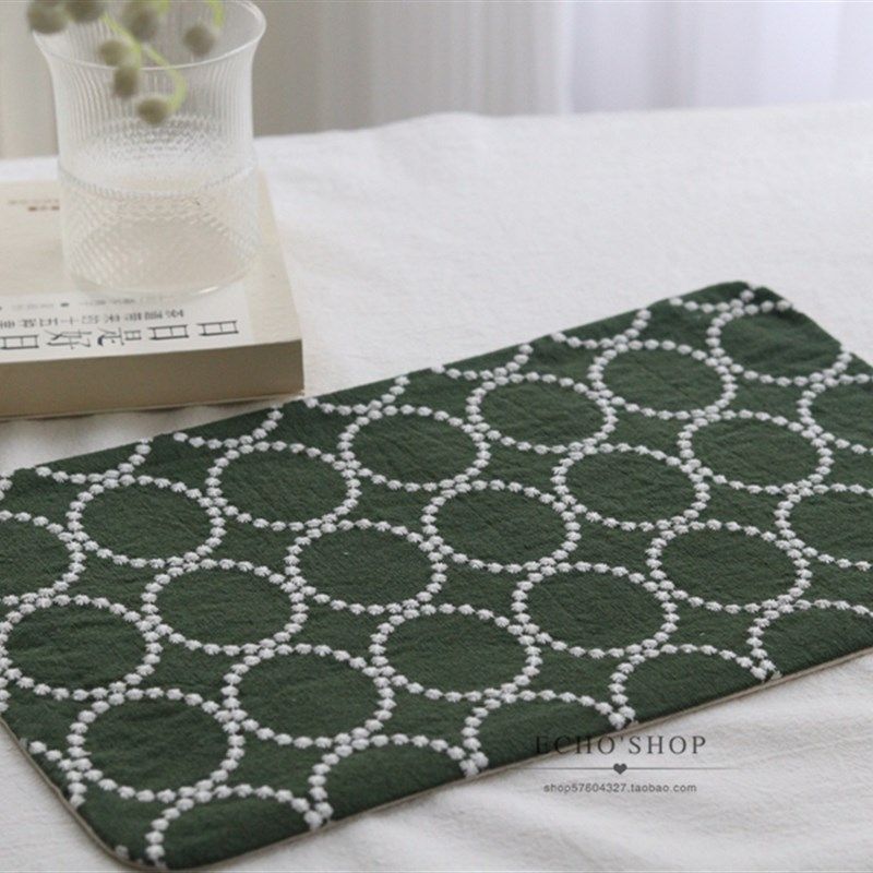 布艺刺绣小新棉麻餐垫 锅垫 餐布家用隔热垫 茶杯垫 餐桌垫,居家布艺,餐垫,淘宝优惠券,粉丝福利购,淘宝优惠卷