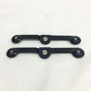 烤漆摄影折叠梯子铰链搭扣铆钉爬梯配件 三步折叠铝合金家用梯