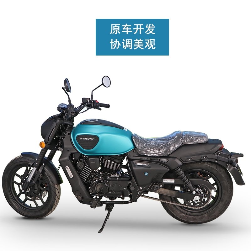 适用于轻骑坦影0后挡泥板加长款前后挡泥板QH0改装免打孔挡泥