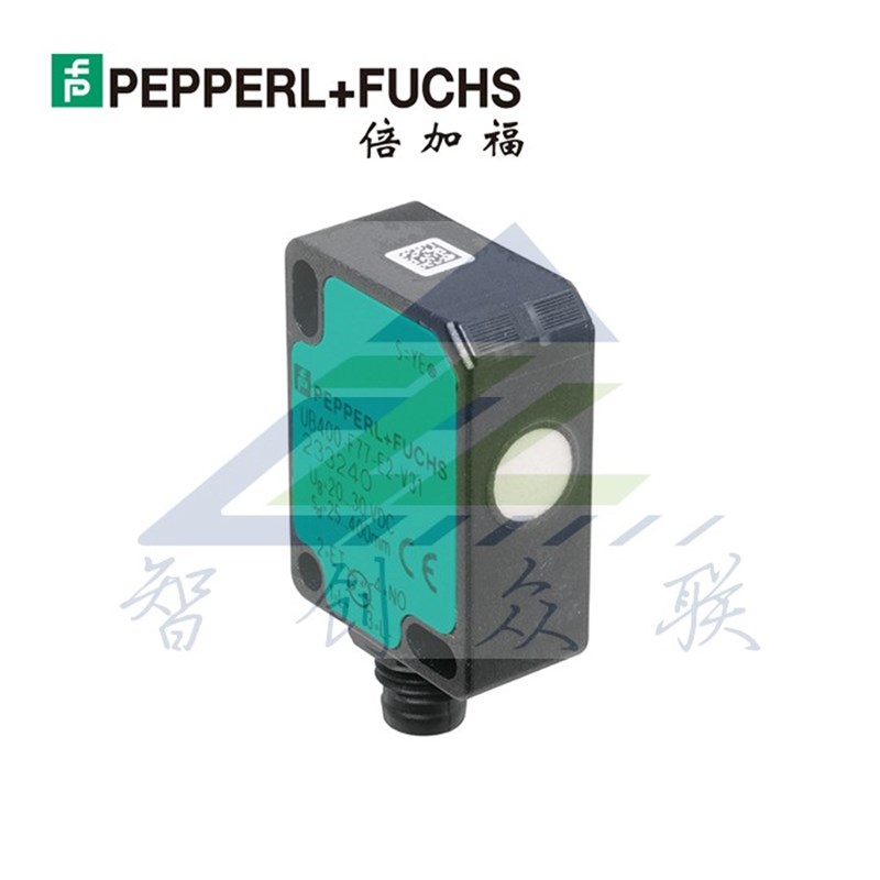 倍加福/P+F UB400-F77-E0-V31 超声波传感器感应范围25~400mm