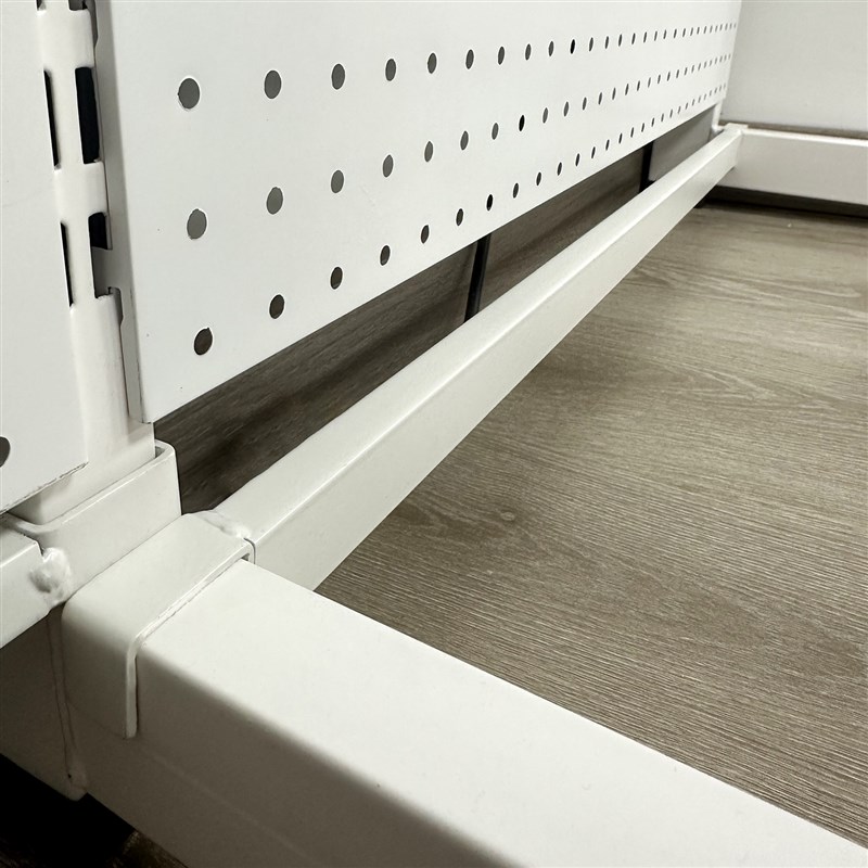 雷裕加固横梁书架用常规用洞洞板书架加固横梁改造加固杆白色黑色