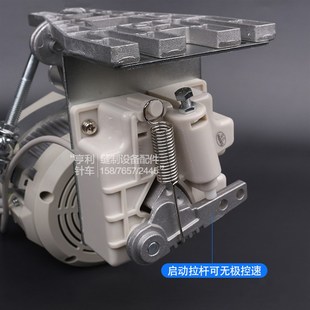 红杉静音平车节能电机缝纫机直驱伺服高头车辘脚车裘皮机