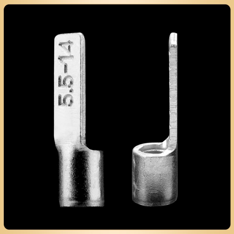 DBN1./2/5.5/8/1-10/1/18片形黄铜冷压接线端子裸端头线鼻子