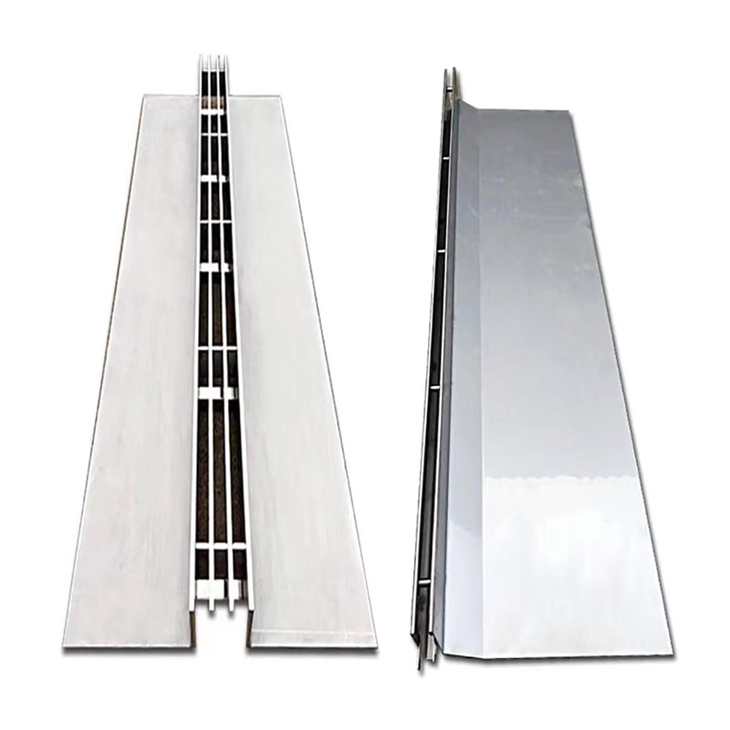 不锈钢线性排水沟盖板缝隙式排水沟成品线性排水沟不锈钢盖板定制