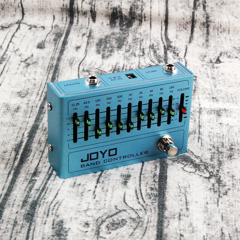 JOYO卓乐R系电木吉他民谣电箱贝斯司十段EQ均衡单块效果器R送礼