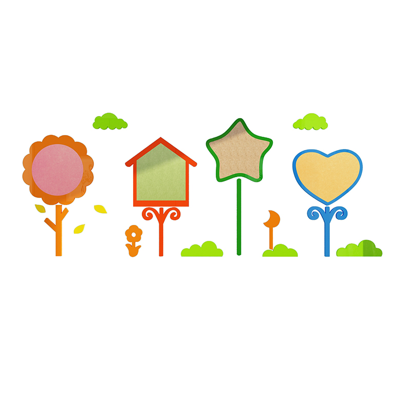 幼儿园楼梯墙面装饰毛毡作品展示境布置材料环创题文化走廊过道