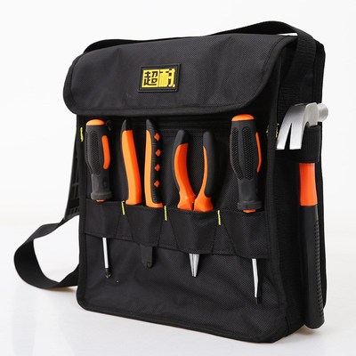 超耐工具包大号多功能牛津布维修空调售后电工包帆布单肩工具箱